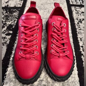 Giuseppe Zanotti Bold Red Sneakers